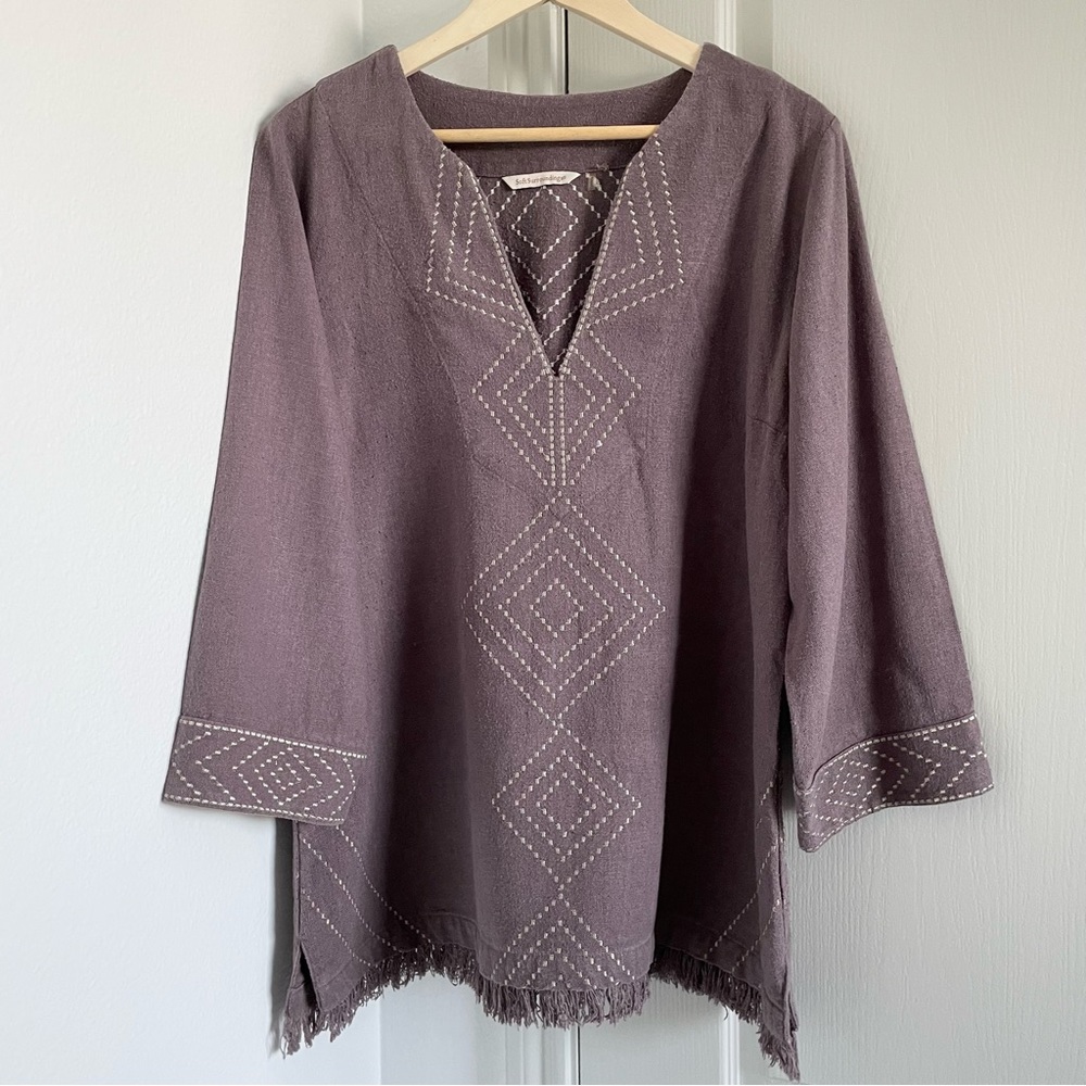 Soft Surroundings Tunic Sands
Drift Top Fringe Size L